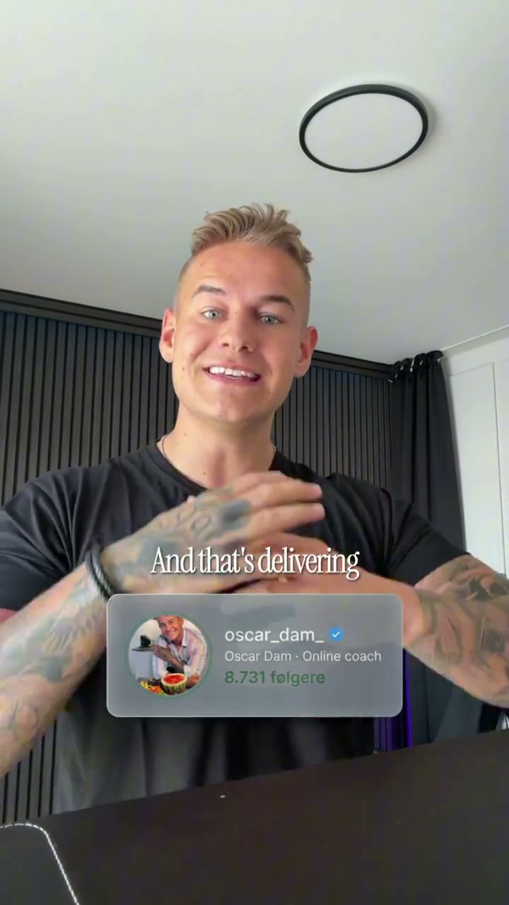 Oscar Dam testimonial