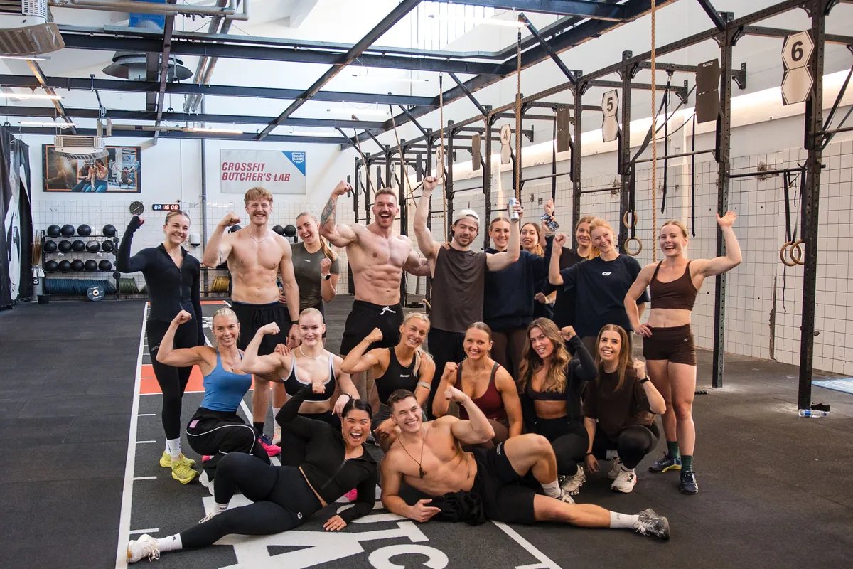 Gruppebillede fra Coachway-eventet hos Butcher’s Lab i april 2026