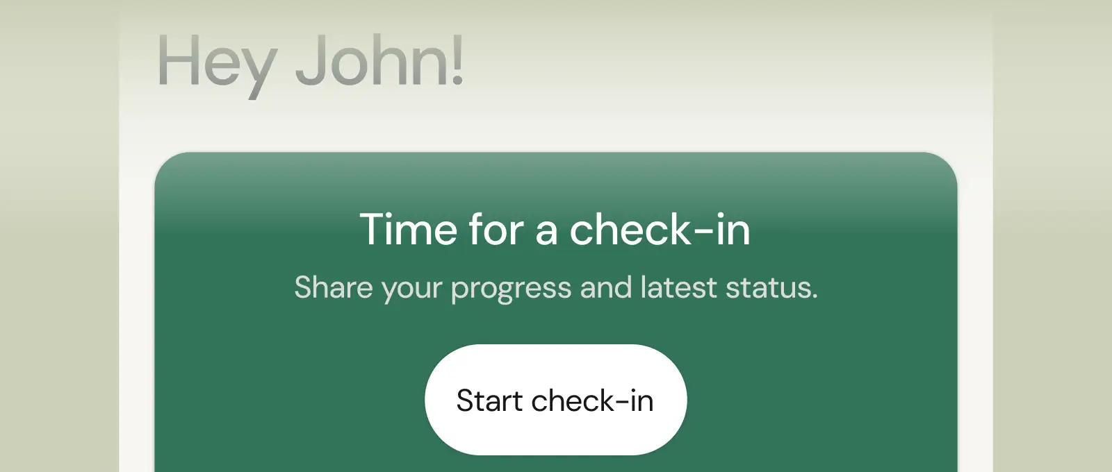 Check-ins & forms