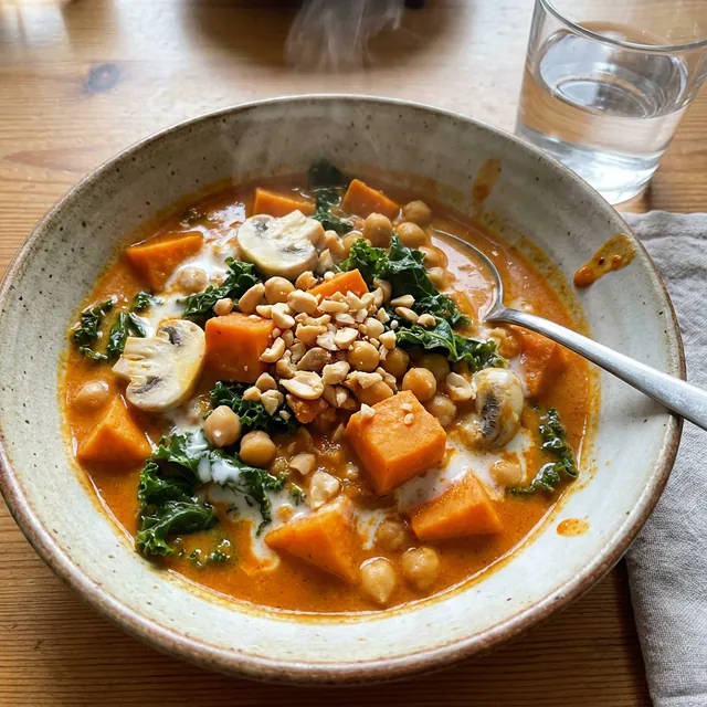 Bataatti-kikherne curry