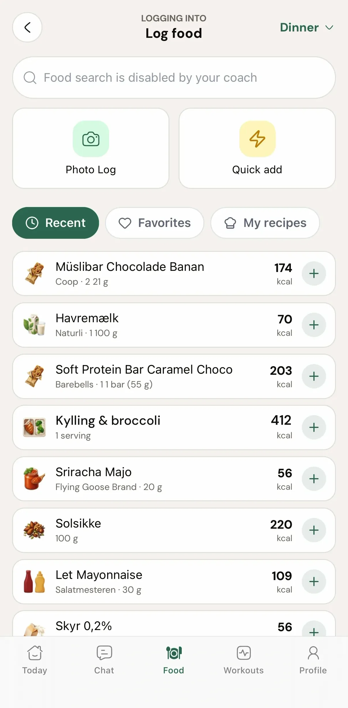 Coachway client app: search switched off