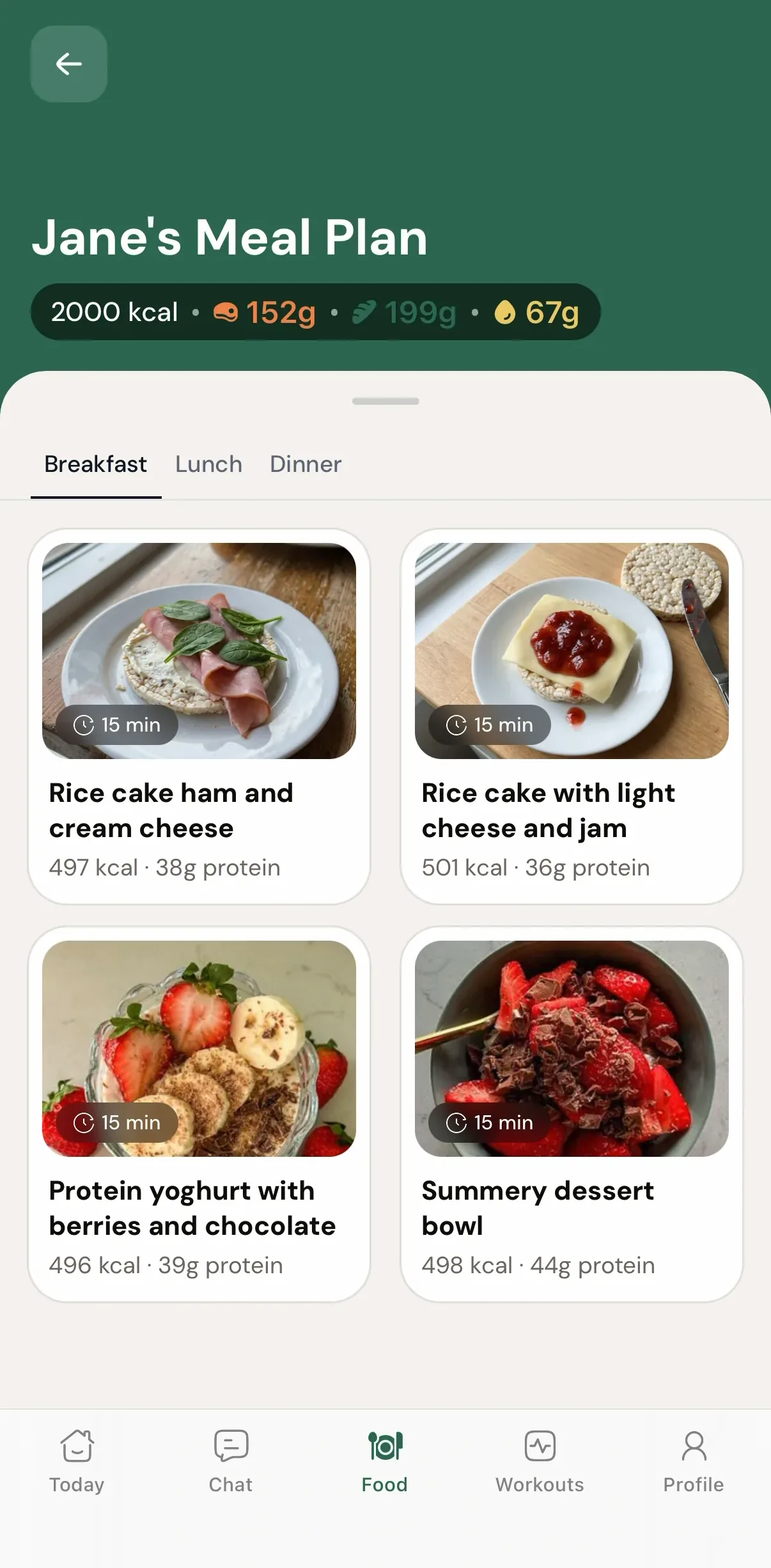 Coachway client app: follow the plan